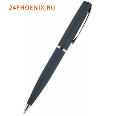 Ручка автоматическая шариковая 1.0мм "SIENNA" синяя, синий металлический корпус 20-0222 Bruno Viscon