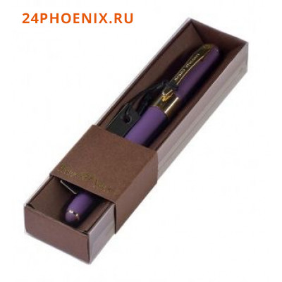 Ручка шариковая "MONACO" 0.5мм синяя в футляре (виноградный корпус, коричневая коробка) 20-0125/151