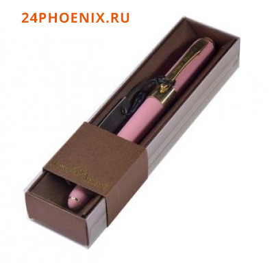 Ручка шариковая "MONACO" 0.5мм синяя в футляре (розовый корпус, коричневая коробка) 20-0125/181 Brun