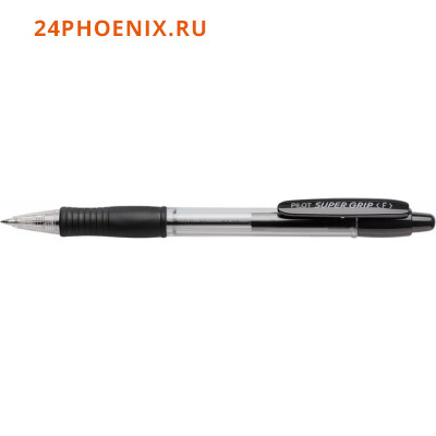 Ручка автоматическая шариковая масляная 0.7мм "Super Grip" BPGP-10R-FВ черная Pilot {Япония}