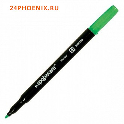 Маркер перманентный PRR01G Slender зеленый для всех поверхностей 1.0мм inФОРМА