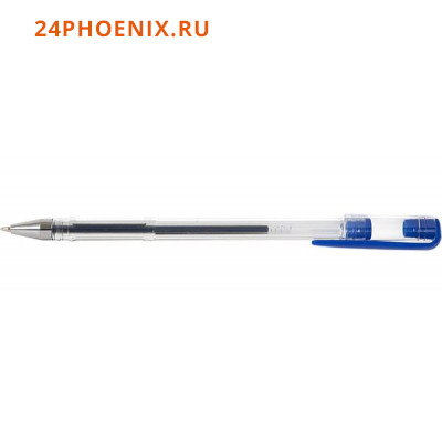 Ручка гелевая GPBL-B/gr 0.5мм синяя LITE {Китай}