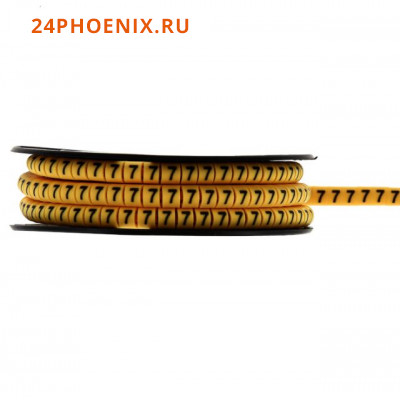 Маркер кабельный 6,0 мм2 "A" (350 шт.) EKF Proxima /200/