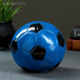 Копилка "Мяч" 15см сине-черный 2224129