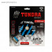 Диск алмазный отрезной TUNDRA, Turbo сухой рез 200 х 22,2 мм + кольцо 16/22,2 мм /50/