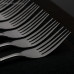 Набор вилок столовых Доляна «Ромб», h=20,5 см, 6 шт, цвет серебряный