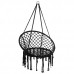 Гамак-кресло подвесное плетеное 60 х 80 см, цвет черный   5073881