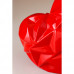 Ваза настольная "Сердце кристалл", красная, керамика, 16 см 5985992