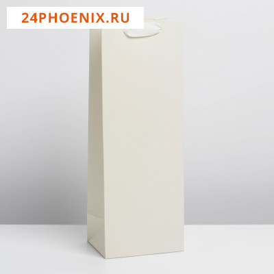 Пакет под бутылку «Молочный», 13 x 36 x 10 см      7184506