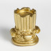 Свеча фигурная лакированная "Колонна маленькая", 7,5 см, золото 7581767