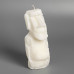 Свеча фигурная "Идол Моаи", 12,5 см, белая 7581770