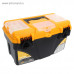 Ящик инструментальный IDEA "Титан 18" с коробками черный с желтым 235*430*250 М2938 /6/