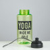 Бутылка для воды Yoga, 1000 мл, 9х23 см, микс