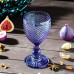Бокал стеклянный Magistro «Вилеро», 280 мл, 8×16,5 см, цвет фиолетовый