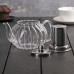 Чайник стеклянный заварочный с металлическим ситом «Диана», 600 мл
