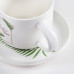 Набор чайный «Ботаника», 3 предмета: чашка 200 мл, блюдце, ложка, цвет МИКС