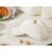 Маслёнка фарфоровая BellaTenero, 20×13×9 см, цвет белый