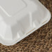 Ланч - бокс, коробка для бенто - торта и бургера, 450 мл, 15,2×15,4×8,8 см, сахарный тростник