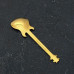 Ложка десертная из нержавеющей стали Magistro «Гитара», длина 12 см, цвет золотой