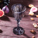 Бокал стеклянный для вина «Бал», 240 мл, 8,5×18,5 см, цвет серый